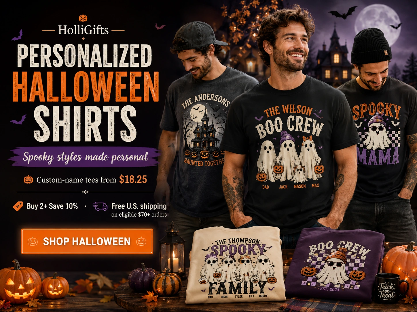 Personalized Halloween shirts and gifts